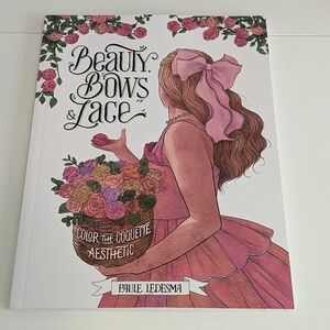 Coquette Girly Coloring Book New!